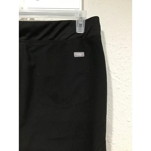 FIGS Women's Zamora Jogger Scrub Pants Black Size S/P Medical Nursing Vet Doctor - Picture 5 of 7